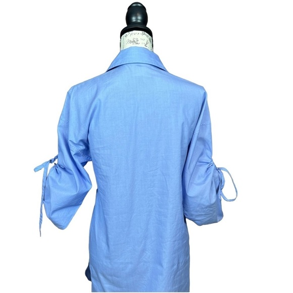 Romeo and Juliet couture top with drawstring sleeve size medium - Picture 3 of 11